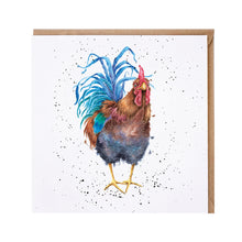  Gifts for women UK, Funny Greeting Cards, Wrendale Designs Stockist, Berni Parker Designs Gifts Greeting Cards, Engagement Wedding Anniversary Cards, Gift Shop Shrewsbury, Visit Shrewsbury Blank Greeting Card Bright Coloured Rooster Farm Life Country Living Greeting Card