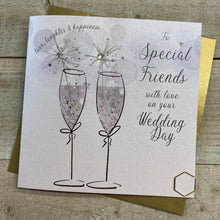  Gifts for women UK, Funny Greeting Cards, Wrendale Designs Stockist, Berni Parker Designs Gifts Greeting Cards, Engagement Wedding Anniversary Cards, Gift Shop Shrewsbury, Visit Shrewsbury Elegant Blank Wedding Day Card Special Friends Gender Neutral Champagne Toast 1