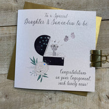  Gifts for women UK, Funny Greeting Cards, Wrendale Designs Stockist, Berni Parker Designs Gifts Greeting Cards, Engagement Wedding Anniversary Cards, Gift Shop Shrewsbury, Visit Shrewsbury Elegant Blank Engagement Card Special Daughter & Son-in-Law to be 1