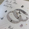 Gifts for women UK, Funny Greeting Cards, Wrendale Designs Stockist, Berni Parker Designs Gifts Greeting Cards, Engagement Wedding Anniversary Cards, Gift Shop Shrewsbury, Visit Shrewsbury Elegant Blank Wedding Day Card Same Sex Wedding Day Card Mrs & Mrs Wedding Rings 2