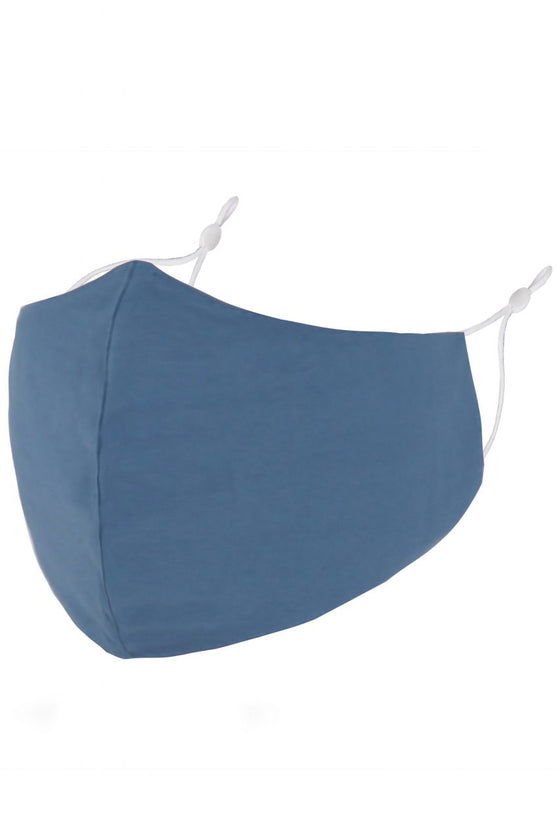 Denim Blue Adult Face Mask