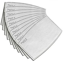  Disposable Filters for Adult Face Masks with Filter Pockets