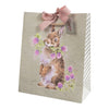 Gifts for women UK, Funny Greeting Cards, Wrendale Designs Stockist, Berni Parker Designs Gifts Greeting Cards, Engagement Wedding Anniversary Cards, Gift Shop Shrewsbury, Visit Shrewsbury Wrendale Designs Gift Bag Sage Green Wild Rabbit Thistles 2