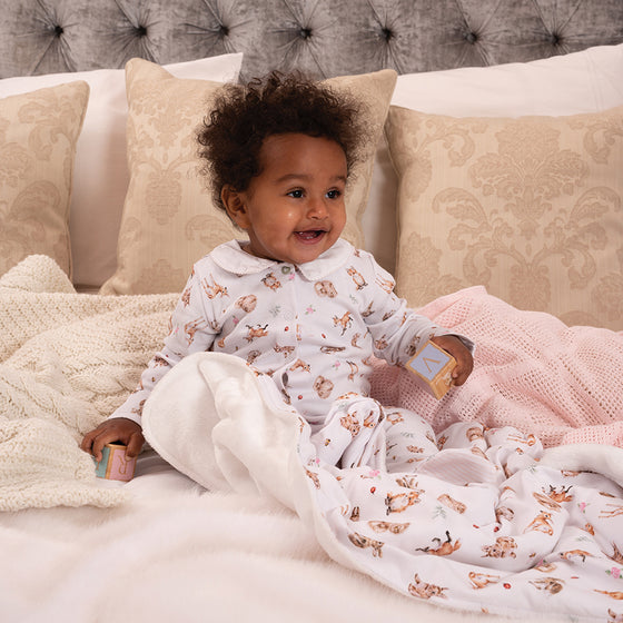 Wrendale Designs - Little Wren Collection - Luxurious Keepsake Blanket - Beautiful Forest Animals