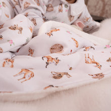  Wrendale Designs - Little Wren Collection - Luxurious Keepsake Blanket - Beautiful Forest Animals