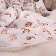  New Wrendale Designs - Little Wren Collection - Luxurious Keepsake Blanket - Beautiful Forest Animals