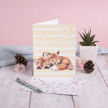  Gifts for women UK, Funny Greeting Cards, Wrendale Designs Stockist, Berni Parker Designs Gifts Greeting Cards, Engagement Wedding Anniversary Cards, Gift Shop Shrewsbury, Visit Shrewsbury Blank New Baby Card New Parents Foxes Gender Neutral 1