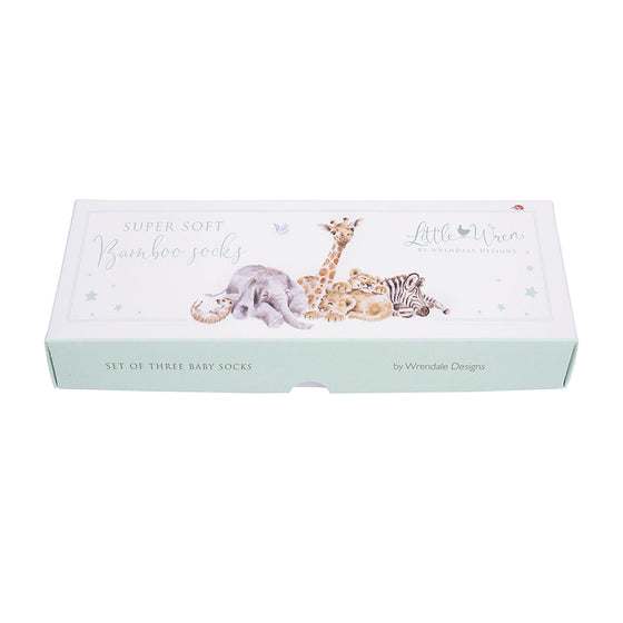 Gifts for women UK, Funny Greeting Cards, Wrendale Designs Stockist, Berni Parker Designs Gifts Greeting Cards, Engagement Wedding Anniversary Cards, Gift Shop Shrewsbury, Visit Shrewsbury Wrendale Designs Little Wren Collection Set of 3 Baby Socks Lion Giraffe Zebra 6-12 mos 3