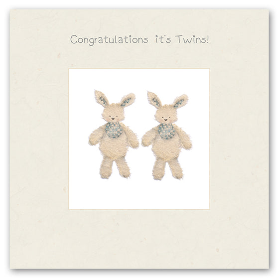 Gifts for women UK, Funny Greeting Cards, Wrendale Designs Stockist, Berni Parker Designs Gifts Greeting Cards, Engagement Wedding Anniversary Cards, Gift Shop Shrewsbury, Visit Shrewsbury It's Twins Blank Greeting Card