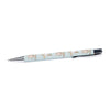 A ballpoint pen featuring gorgeous illustrations by Hannah Dale of watercolour hares. The pen has black ink and silver accents. Good for keeping notes in style. Wrendale Designs.