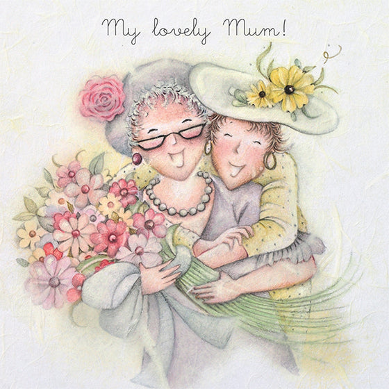 Gifts for women UK, Funny Greeting Cards, Wrendale Designs Stockist, Berni Parker Designs Gifts Greeting Cards, Engagement Wedding Anniversary Cards, Gift Shop Shrewsbury, Visit Shrewsbury Lovely Mum Blank Card