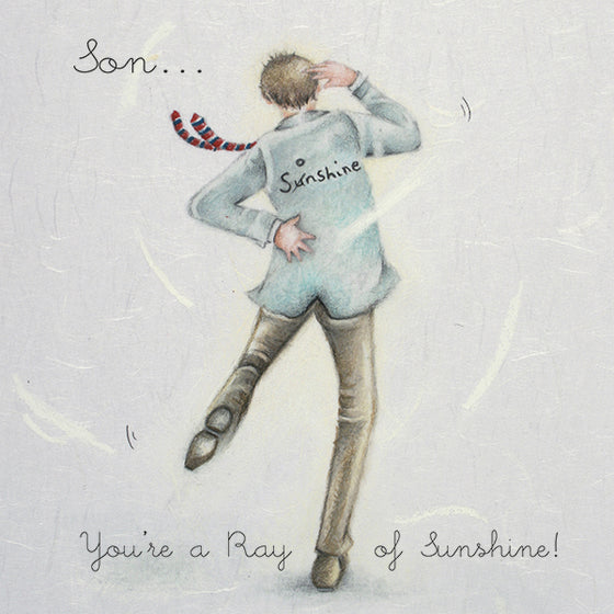 Gifts for women UK, Funny Greeting Cards, Wrendale Designs Stockist, Berni Parker Designs Gifts Greeting Cards, Engagement Wedding Anniversary Cards, Gift Shop Shrewsbury, Visit Shrewsbury Blank Birthday Card Son