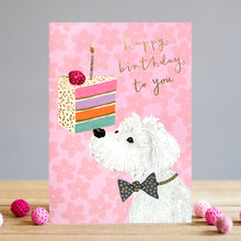  Gifts for women UK, Funny Greeting Cards, Wrendale Designs Stockist, Berni Parker Designs Gifts Greeting Cards, Engagement Wedding Anniversary Cards, Gift Shop Shrewsbury, Visit Shrewsbury Blank Greeting Card Happy Birthday to you blank birthday card for women white dog dog lover birthday card for women