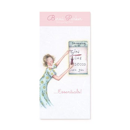 Gifts for women UK, Funny Greeting Cards, Wrendale Designs Stockist, Berni Parker Designs Gifts Greeting Cards, Engagement Wedding Anniversary Cards, Gift Shop Shrewsbury, Visit Shrewsbury  Magnetic Shopping Pad Gin, Wine, Prosecco ...Essentials!