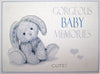 Gifts for women UK, Funny Greeting Cards, Wrendale Designs Stockist, Berni Parker Designs Gifts Greeting Cards, Engagement Wedding Anniversary Cards, Gift Shop Shrewsbury, Visit Shrewsbury Blue and White Teddy Bear Themed Baby Photo Album Gorgeous Baby Memories 