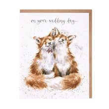  Gifts for women UK, Funny Greeting Cards, Wrendale Designs Stockist, Berni Parker Designs Gifts Greeting Cards, Engagement Wedding Anniversary Cards, Gift Shop Shrewsbury, Visit Shrewsbury Blank Wedding Day Card Country Living Foxes Bride and Groom