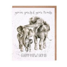  Gifts for women UK, Funny Greeting Cards, Wrendale Designs Stockist, Berni Parker Designs Gifts Greeting Cards, Engagement Wedding Anniversary Cards, Gift Shop Shrewsbury, Visit Shrewsbury Blank New Home Greeting Card Elephant Family