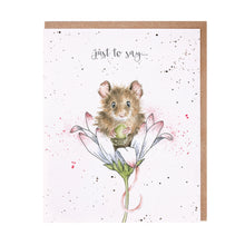  Gifts for women UK, Funny Greeting Cards, Wrendale Designs Stockist, Berni Parker Designs Gifts Greeting Cards, Engagement Wedding Anniversary Cards, Gift Shop Shrewsbury, Visit Shrewsbury Blank Greeting Card Just to Say Thinking of You Country Living Country Mouse