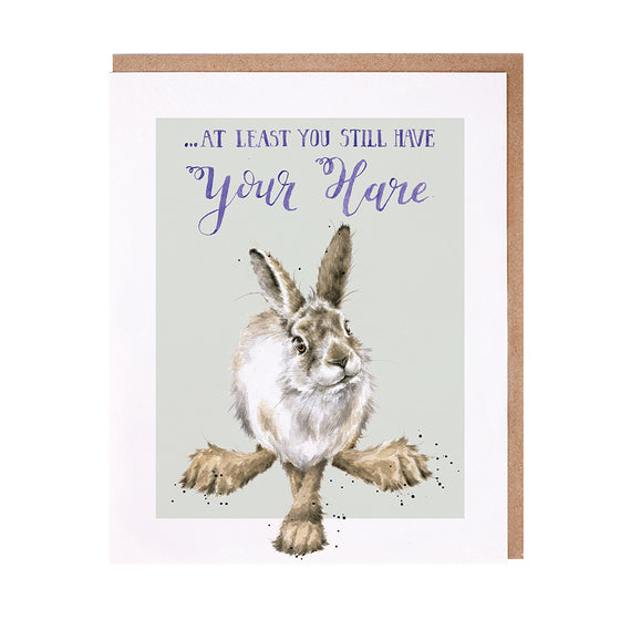 Gifts for women UK, Funny Greeting Cards, Wrendale Designs Stockist, Berni Parker Designs Gifts Greeting Cards, Engagement Wedding Anniversary Cards, Gift Shop Shrewsbury, Visit Shrewsbury Blank Birthday Card Wild Hare Men