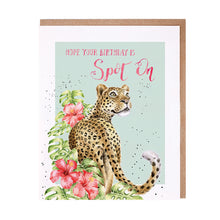  Gifts for women UK, Funny Greeting Cards, Wrendale Designs Stockist, Berni Parker Designs Gifts Greeting Cards, Engagement Wedding Anniversary Cards, Gift Shop Shrewsbury, Visit Shrewsbury Blank Birthday Card Tropical Flowers Cheetah