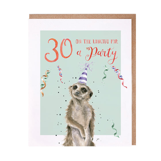 Gifts for women UK, Funny Greeting Cards, Wrendale Designs Stockist, Berni Parker Designs Gifts Greeting Cards, Engagement Wedding Anniversary Cards, Gift Shop Shrewsbury, Visit Shrewsbury Blank 30th Birthday Card Gender Neutral