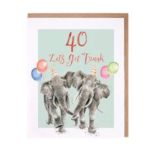  Gifts for women UK, Funny Greeting Cards, Wrendale Designs Stockist, Berni Parker Designs Gifts Greeting Cards, Engagement Wedding Anniversary Cards, Gift Shop Shrewsbury, Visit Shrewsbury Blank 40th Birthday Card Gender Neutral Elephants