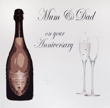  Gifts for women UK, Funny Greeting Cards, Wrendale Designs Stockist, Berni Parker Designs Gifts Greeting Cards, Engagement Wedding Anniversary Cards, Gift Shop Shrewsbury, Visit Shrewsbury Elegant Simple Blank Anniversary Card for Mum & Dad