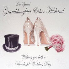  Gifts for women UK, Funny Greeting Cards, Wrendale Designs Stockist, Berni Parker Designs Gifts Greeting Cards, Engagement Wedding Anniversary Cards, Gift Shop Shrewsbury, Visit Shrewsbury Elegant Wedding Day Card Blank Special Granddaughter & Her Husband