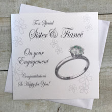  Gifts for women UK, Funny Greeting Cards, Wrendale Designs Stockist, Berni Parker Designs Gifts Greeting Cards, Engagement Wedding Anniversary Cards, Gift Shop Shrewsbury, Visit Shrewsbury Elegant Blank Engagement Card Sister & Her Fiance Engagement Ring 1