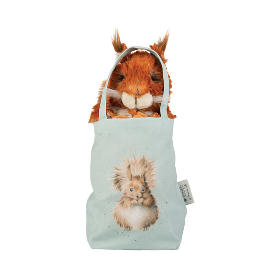 Gifts for women UK Sterling Silver Luxury Gift Ladies Hand Wrapped wife sister mum daughter Anniversary Presents Birthday Wrendale Designs Collector Item Plush Character Fern Red Squirrel 2