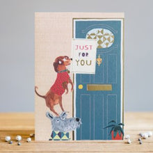  Gifts for women UK, Funny Greeting Cards, Wrendale Designs Stockist, Berni Parker Designs Gifts Greeting Cards, Engagement Wedding Anniversary Cards, Gift Shop Shrewsbury, Visit Shrewsbury Blank Just for You Card Dog Lover Card