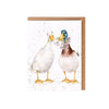 Gifts for women UK, Funny Greeting Cards, Wrendale Designs Stockist, Berni Parker Designs Gifts Greeting Cards, Engagement Wedding Anniversary Cards, Gift Shop Shrewsbury, Visit Shrewsbury Blank Greeting Card with Wildflower Seeds Country Living Ducks 2