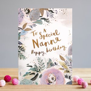Gifts for women UK, Funny Greeting Cards, Wrendale Designs Stockist, Berni Parker Designs Gifts Greeting Cards, Engagement Wedding Anniversary Cards, Gift Shop Shrewsbury, Visit Shrewsbury Happy Birthday Special Nanna Blank Birthday Card