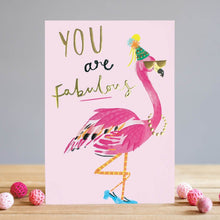  Gifts for women UK, Funny Greeting Cards, Wrendale Designs Stockist, Berni Parker Designs Gifts Greeting Cards, Engagement Wedding Anniversary Cards, Gift Shop Shrewsbury, Visit Shrewsbury Fun Blank Card Women You're Fabulous Flamingo