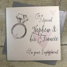  Gifts for women UK, Funny Greeting Cards, Wrendale Designs Stockist, Berni Parker Designs Gifts Greeting Cards, Engagement Wedding Anniversary Cards, Gift Shop Shrewsbury, Visit Shrewsbury Elegant Blank Engagement Card Special Nephew & Fiance 1