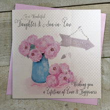  Gifts for women UK, Funny Greeting Cards, Wrendale Designs Stockist, Berni Parker Designs Gifts Greeting Cards, Engagement Wedding Anniversary Cards, Gift Shop Shrewsbury, Visit Shrewsbury Elegant Wedding Card Daughter & Son-in-law 1