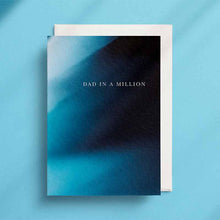  Gifts for women UK, Funny Greeting Cards, Wrendale Designs Stockist, Berni Parker Designs Gifts Greeting Cards, Engagement Wedding Anniversary Cards, Gift Shop Shrewsbury, Visit Shrewsbury  Wendy Bell Designs Winchester Blue Collection Modern Blue and White Greeting Cards 'Dad in a Million' Card for Dads Birthday Father's Day Blank Card