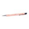Women's black ink, ballpoint pen. Featuring a pastel pink barrel dotted with gorgeous giraffe illustrations by Hannah Dale. A gift for giraffe lovers. Wrendale Designs.