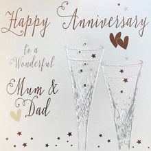  Gifts for women UK, Funny Greeting Cards, Wrendale Designs Stockist, Berni Parker Designs Gifts Greeting Cards, Engagement Wedding Anniversary Cards, Gift Shop Shrewsbury, Visit Shrewsbury Elegant Anniversary Card for Mum & Dad