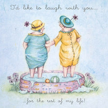  Gifts for women UK, Funny Greeting Cards, Wrendale Designs Stockist, Berni Parker Designs Gifts Greeting Cards, Engagement Wedding Anniversary Cards, Gift Shop Shrewsbury, Visit Shrewsbury Women Friends Laughing Together Blank Card