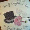 Gifts for women UK, Funny Greeting Cards, Wrendale Designs Stockist, Berni Parker Designs Gifts Greeting Cards, Engagement Wedding Anniversary Cards, Gift Shop Shrewsbury, Visit Shrewsbury Elegant Wedding Day Card Son & Daughter-in-law 2